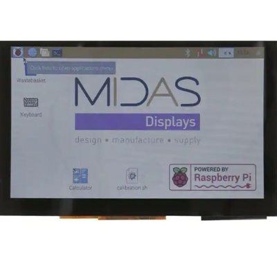 Midas MDT0500D2SSC-HDMI TFT LCD Colour Display / Touch Screen, 5in, 800 x 480pixels
