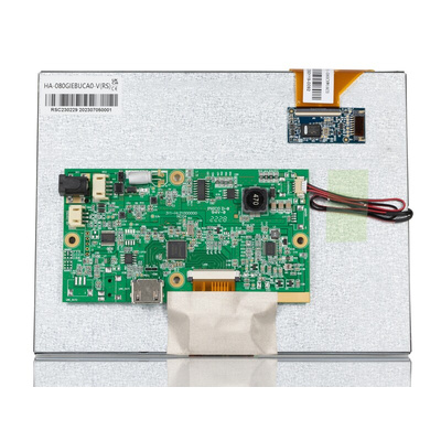 RS PRO TFT TFT LCD Display / Touch Screen, 8in WXGA, 1024 x 768pixels