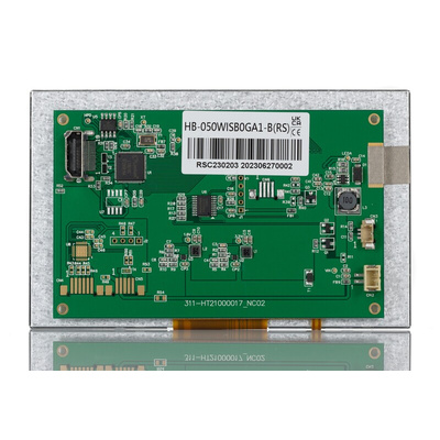 RS PRO TFT TFT LCD Display / Touch Screen, 5in WXGA, 800 x 480pixels