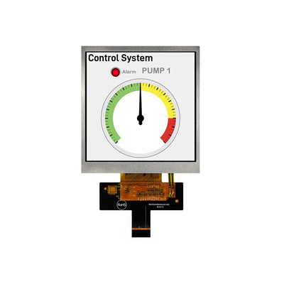 Midas MDT0400EIH-RGB LCD Colour Display, 4in, 480 x 480pixels