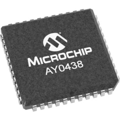 Microchip AY0438-I/L PLCC Display Driver, 32 Segment, 44 Pin, 5 V