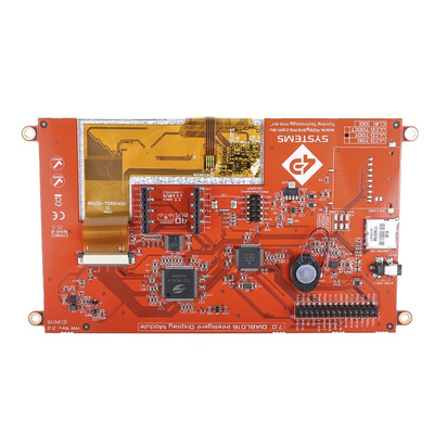 4D Systems uLCD-70DT TFT LCD Colour Display / Touch Screen, 7in, 800 x 480pixels