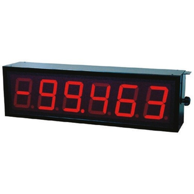 D060E.04S4A01 Baumer 4 Digit 7-Segment LED Display, Red 1000 lx 57mm