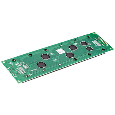 Fordata FC4004A00-FHYYBW-51SE FC Alphanumeric LCD Alphanumeric Display, Green, Yellow on Yellow-Green, 4 Rows by 40