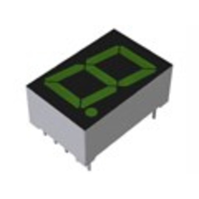 LAP-601MB ROHM LED LED Display, CA Green 100 mcd RH DP 14.6mm
