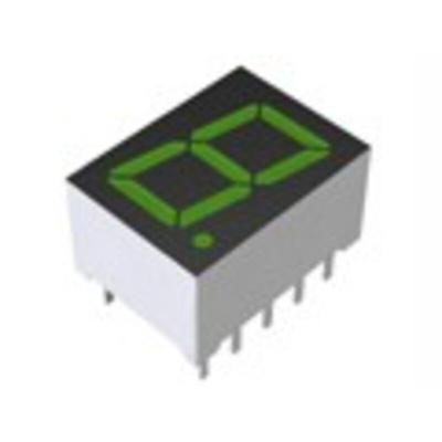 LAP-401MN ROHM LED LED Display, CC Green 100 mcd RH DP 10.2mm