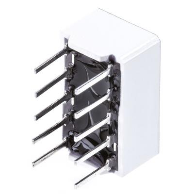 HDSP-7501 Broadcom 7-Segment LED Display, CA Red 5.4 mcd RH DP 7.6mm