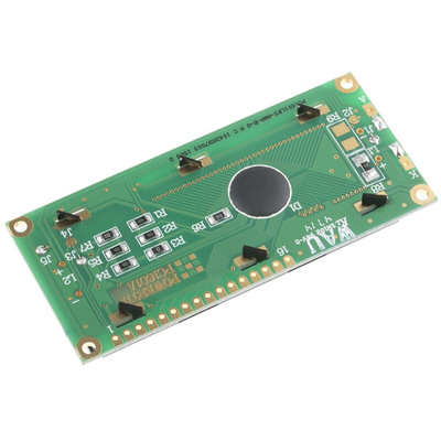 Powertip PC1601LRS-A Alphanumeric LCD Display, 1 Row by 16 Characters, Transflective