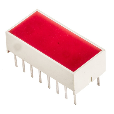 KB-2685 ID Kingbright Light Bar LED Display, Red 25 mcd