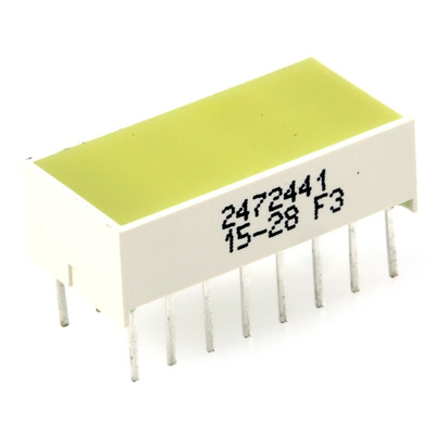 KB-2785YD Kingbright Light Bar LED Display, Yellow 25 mcd