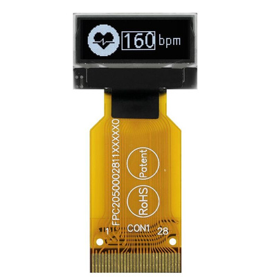 Midas 0.68in White Passive matrix OLED Display 96 x 32pixels COT I2C, Parallel, SPI Interface