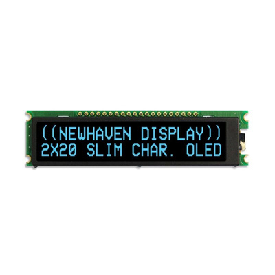 NEWHAVEN DISPLAY INTERNATIONAL Blue OLED Display I2C, Parallel, SPI Interface