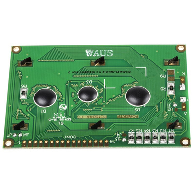 Powertip PC1604LRSA Alphanumeric LCD Display, 4 Rows by 16 Characters, Transflective