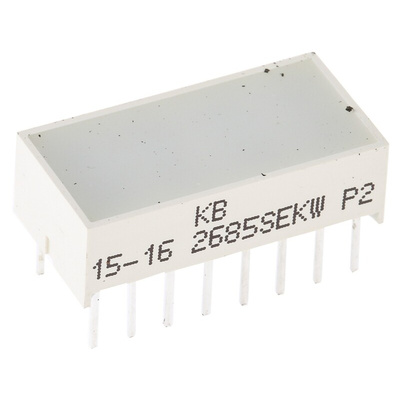 KB-2685SEKW Kingbright Light Bar LED Display, Orange 380 mcd