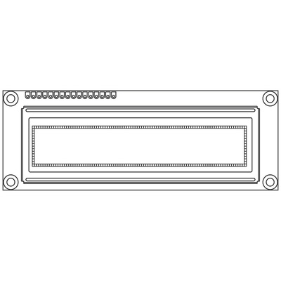 Vishay Yellow Passive matrix OLED Display Graphics SPI Interface