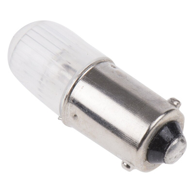 RS PRO Orange Indicator Lamp, 220/250V, BA9s Base