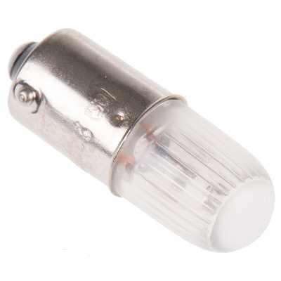 RS PRO Orange Indicator Lamp, 220/250V, BA9s Base