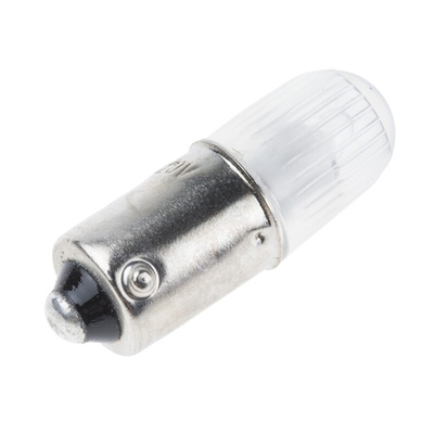 RS PRO Green Indicator Lamp, 100/120V, BA9s Base