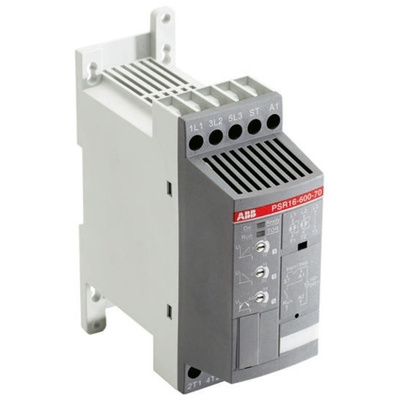 ABB 3 Phase Soft Starter - 12 A Current Rating, PSR Series, 5.5 kW Power Rating, 208 → 600 V Supply Voltage