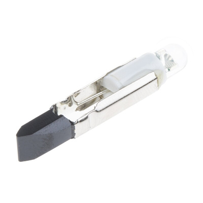 RS PRO Green LED Indicator Lamp, 28V ac/dc, Telephone Slide Base, 5.5mm Diameter, 2100mcd