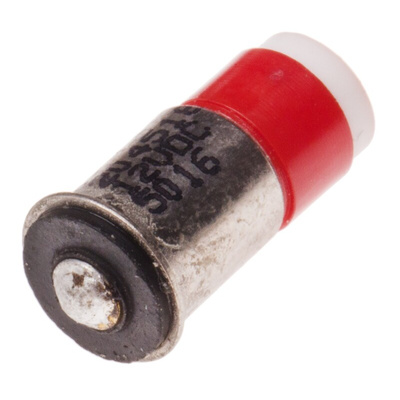 RS PRO Red LED Indicator Lamp, 12V dc, Midget Flange Base, 6mm Diameter, 40mcd