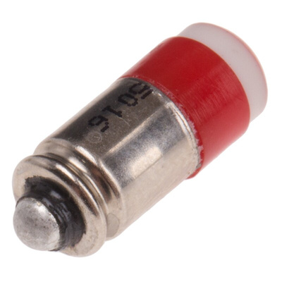 RS PRO Red LED Indicator Lamp, 12V dc, Midget Groove Base, 6mm Diameter, 40mcd