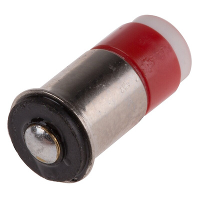 RS PRO Red LED Indicator Lamp, 28V dc, Midget Flange Base, 6mm Diameter, 40mcd