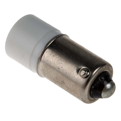 RS PRO White LED Indicator Lamp, 6V ac/dc, BA9s Base, 10mm Diameter, 2070mcd