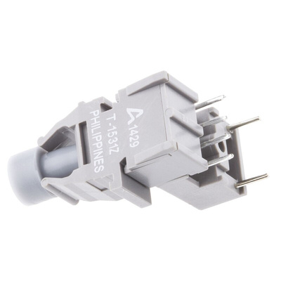 Broadcom HFBR-1531Z, 5MBd Fibre Optic Transmitter 660nm, Round, 18.3 x 12.2 x 18.8mm
