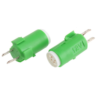 Omron Green LED Indicator Lamp, 12V dc