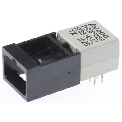 Broadcom HFBR-14E4Z, 160MBd Fibre Optic Transmitter 820nm, Square SC Connector, 27.2 x 12.7 x 10.2mm