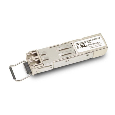 Broadcom AFBR-57B4APZ Fibre Optic Transceiver, SFP Connector, 50MBd, 865нм 20-Pin SFP