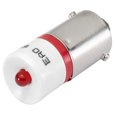 EAO Red LED LED Reflector Bulb, 28V ac/dc, 300mcd