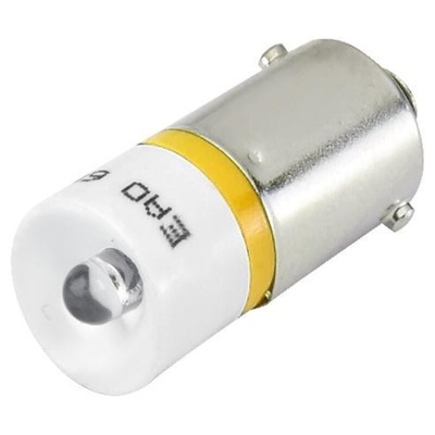 EAO Yellow LED LED Reflector Bulb, 28V ac/dc, 270mcd