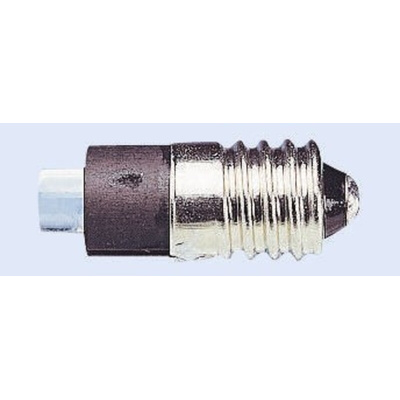 Marl White LED Indicator Lamp, 12V dc, E10 Base, 4.9mm Diameter, 785mcd