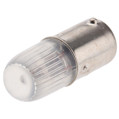 10.3 mm Orange Neon Indicator Lamp, BA9, 220/250 V 1.8 mA