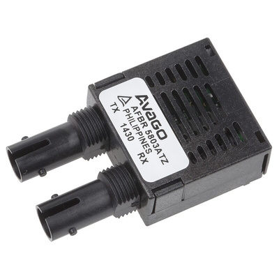 Broadcom AFBR-5803ATZ Fibre Optic Transceiver, ST Connector, 100Mbit/s, 1380nm 9-Pin