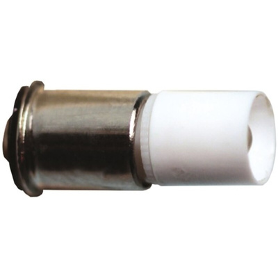 JKL Components White LED Indicator Lamp, 24V dc, Midget Flange Base, 6mm Diameter