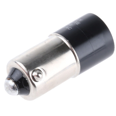 Oxley White LED Indicator Lamp, 12-60V ac/dc, BA9s Base, 10mm Diameter, 1792mcd