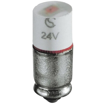 Signal Construct Blue LED Indicator Lamp, 24 → 28V, Midget Groove Base, 5.6mm Diameter, 170mcd