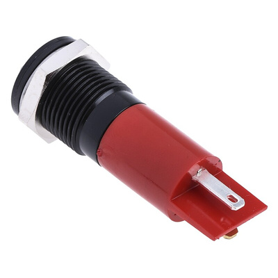 RS PRO Red Panel Mount Indicator, 14mm Mounting Hole Size, IP67
