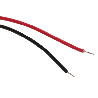 RS PRO Green Panel Mount Indicator, 24V dc, 8mm Mounting Hole Size, Lead Wires Termination