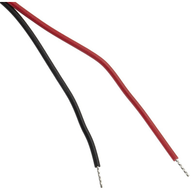 RS PRO Red Panel Mount Indicator, 12V dc, 8mm Mounting Hole Size, Lead Wires Termination