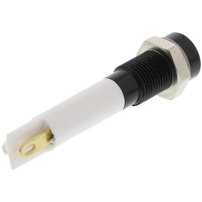 RS PRO Green, Red Panel Mount Indicator, 24V dc, 6mm Mounting Hole Size, Solder Tab Termination