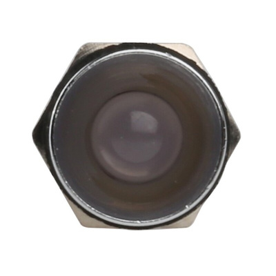 RS PRO Red Panel Mount Indicator, 8mm Mounting Hole Size, Solder Tab Termination, IP67
