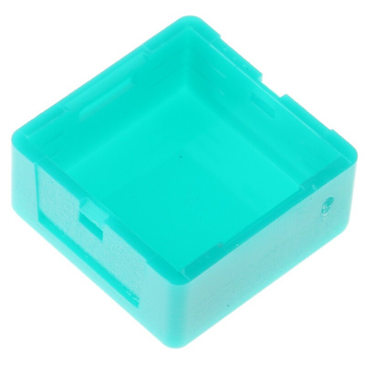 Indicator Lens Square Style, Green, 20.5mm Long