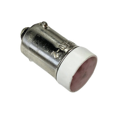 Idec Red LED Indicator Lamp, 12V, BA9 Base, 10.6mm Diameter, 200mcd