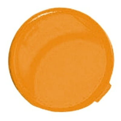 Panel Mount Indicator Lens Round Style, Amber, 16mm diameter