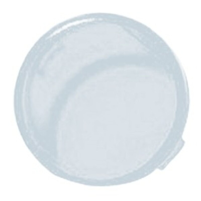 Panel Mount Indicator Lens Round Style, Clear, 16mm diameter