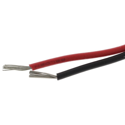 RS PRO Red Panel Mount Indicator, 24V dc, 6mm Mounting Hole Size, Lead Wires Termination, IP67